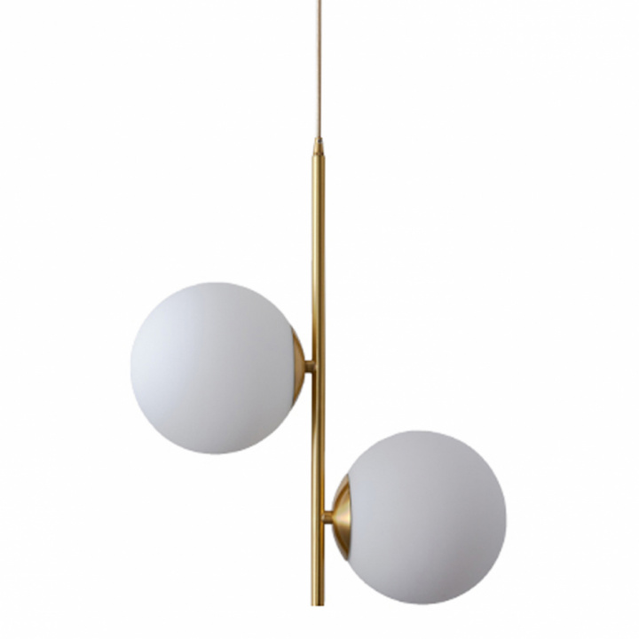 Loftlampe \'Creme Satin\' - Messing i gruppen Belysning hos Reforma (ALM-3062)