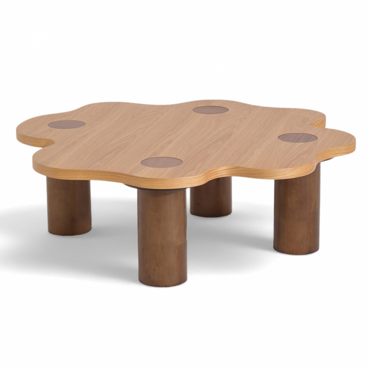 Sofabord \'Livora\' 107x98cm - Natur i gruppen Møbler / Bord / Sofabord hos Reforma (BCT-L107-oak)