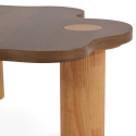 Sofabord \'Livora\' 107x98cm - Valnød