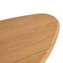 Sofabord \'Uovo\' 116.5x73cm - Natur