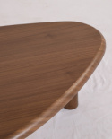 Sofabord \'Uovo\' 116.5x73cm - Valnød