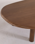 Sofabord \'Uovo\' 116.5x73cm - Valnød