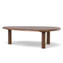 Sofabord \'Uovo\' 116.5x73cm - Valnød