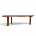 Sofabord \'Uovo\' 116.5x73cm - Valnød