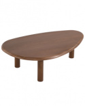 Sofabord \'Uovo\' 116.5x73cm - Valnød