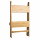 Skrivebord \'Berkley\'- Eg/Natur