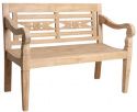 Udebænk \'Boho\' - Teak