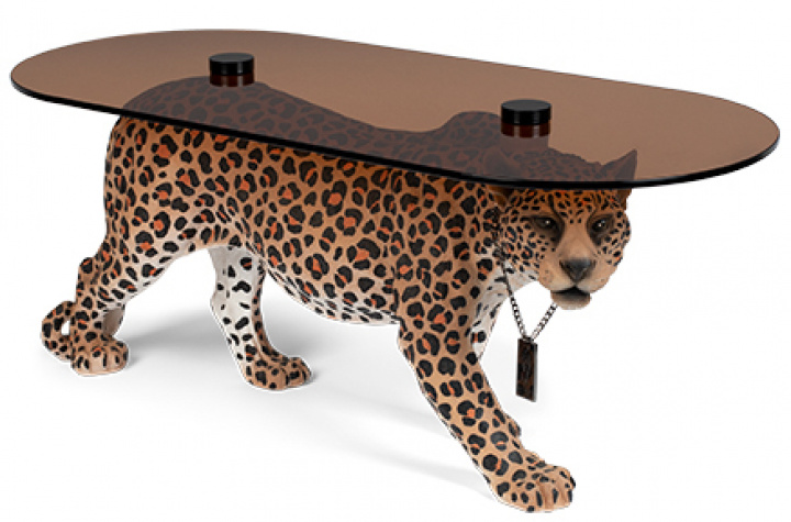 Sofabord \'Dope as hell\' - Leopard i gruppen Møbler / Bord hos Reforma (BM23031)