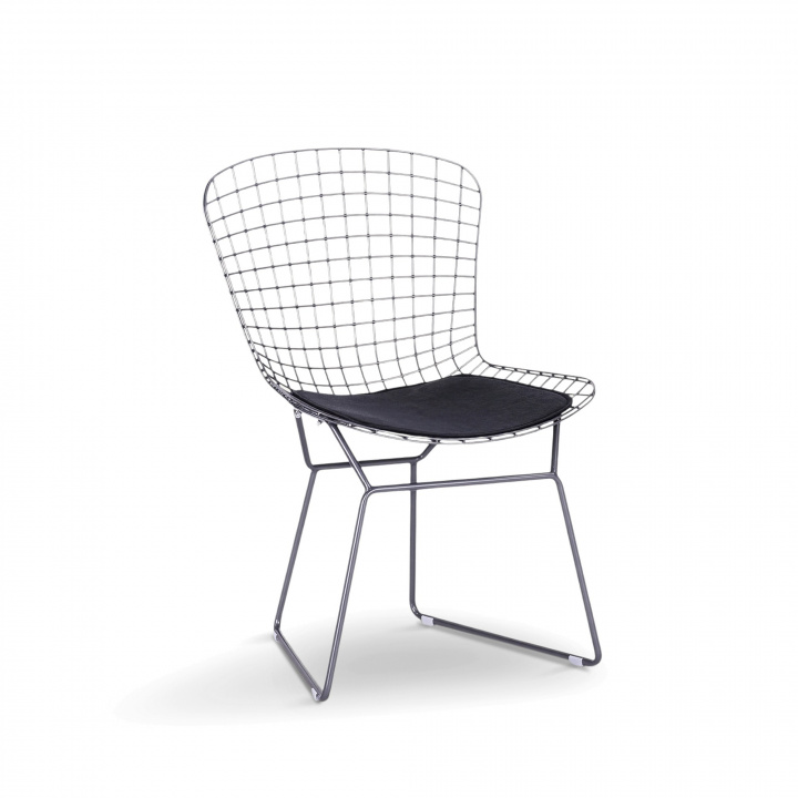 Stol \'Bertoia\' - Sølv/Grå i gruppen Møbler / Sidde møbler / Stole hos Reforma (BTY-18-P6-silver)