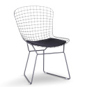 Stol \'Bertoia\' - Sølv/Grå