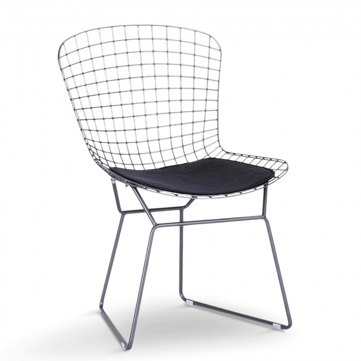 Stol \'Bertoia\' - Sølv/Grå i gruppen Møbler / Sidde møbler / Stole hos Reforma (BTY-18-P6-silver)