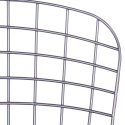Stol \'Bertoia\' - Sølv/Grå