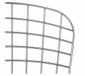 Stol \'Bertoia\' - Sølv/Grå