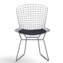 Stol \'Bertoia\' - Sølv/Grå