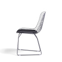 Stol \'Bertoia\' - Sølv/Grå