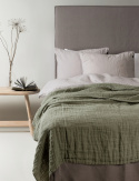 Sengetæppe \'Hannelin\' 160x260 - Grøn