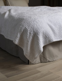 Sengetæppe \'Dani\' 160x260 - Hvid