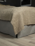 Sengetæppe \'Dani\' 160x260 - Beige