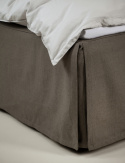 Sengekappe \'Weeknight\' 90x220x42 - Mørkgrå