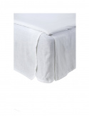 Sengekappe \'Miramar\' 90x220x42 - Hvid