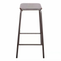 Puf \'Oslo\' 76cm - Stål
