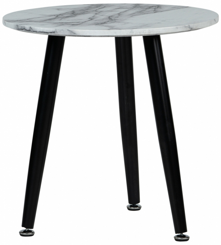 Sofabord \'Marbleous\' - Hvid/Sort i gruppen Møbler / Bord / Sofabord hos Reforma (CT-175)