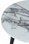 Sofabord \'Marbleous\' - Hvid/Sort