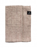 Serviet \'Linus\' 45x45 - Rød/Svart