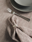 Serviet \'Linus\' 45x45 - Rød/Svart