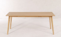 Spisebord \'Nordisk\' 180x70cm - Eg