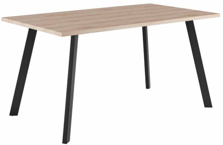 Spisebord \'Klassisk\' 140x80cm - Sort/Eg i gruppen Møbler / Bord / Spisebord hos Reforma (DA-163)