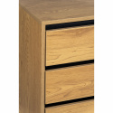 Kommode \'Elle\' 90x90 - Eg/Sort