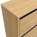 Sko skab \'Elle\' - Eg/Sort