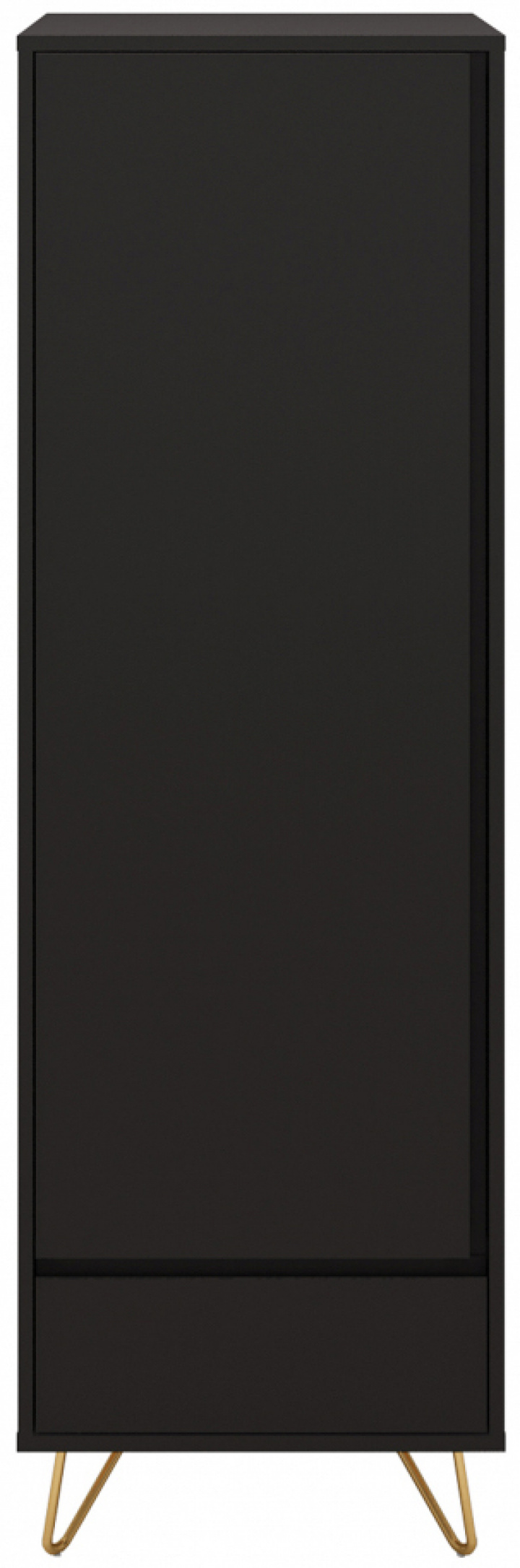 Garderobe \'Elle\' - Sort/Messing i gruppen Møbler / Hylder & opbevaring / Tøjstativer hos Reforma (ELLEWD02-black)
