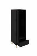 Garderobe \'Elle\' - Sort/Messing