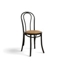 Stol \'Bistro\' - Rattan/Sort