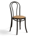 Stol \'Bistro\' - Rattan/Sort