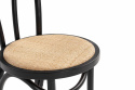 Stol \'Bistro\' - Rattan/Sort