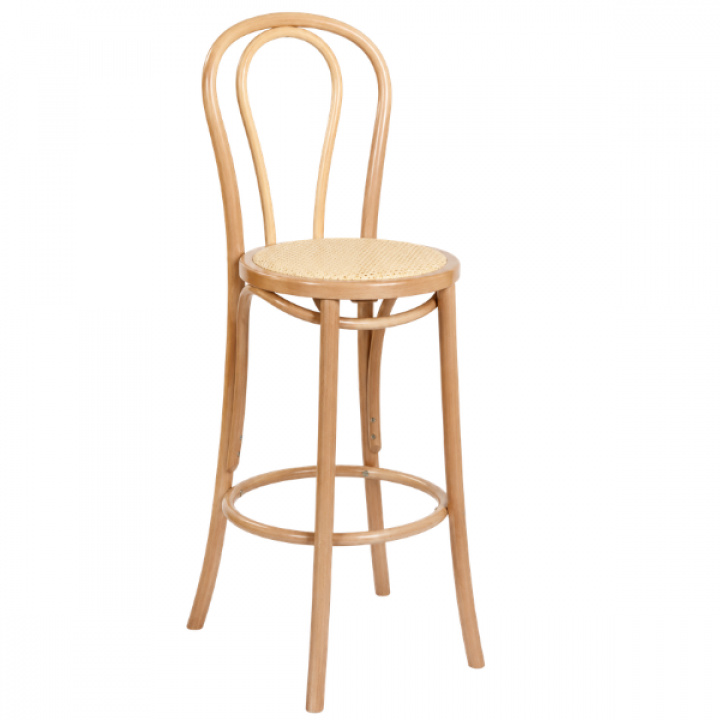 Barstol \'Bistro\' - Natur/Rotting i gruppen Møbler / Sidde møbler / Barstole hos Reforma (FCB19-oak)