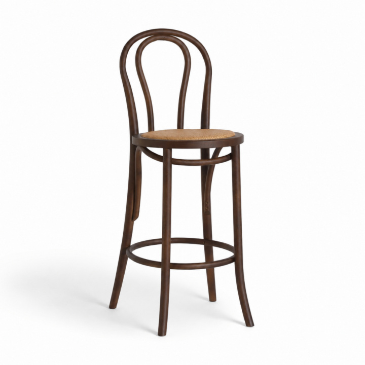Barstol \'Bistro\' - Valnød/Rotting i gruppen Møbler / Sidde møbler / Barstole hos Reforma (FCB19-walnut)