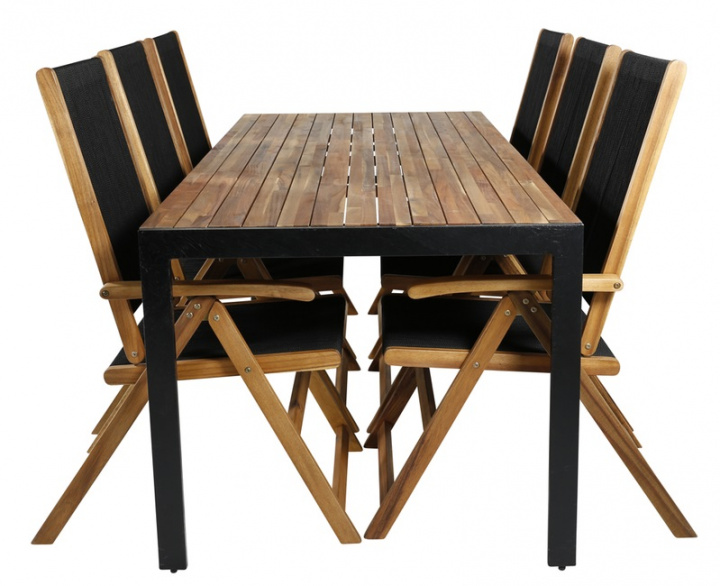 Spisegruppe \'Huddinge\' - Natur i gruppen Møbler / Havemøbler / Uderum hos Reforma (GR21940)