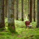Stol \'B&ouml;da\' - Natur/Brun