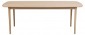 Spisebord \'Moliden\' - Natur/Hvid