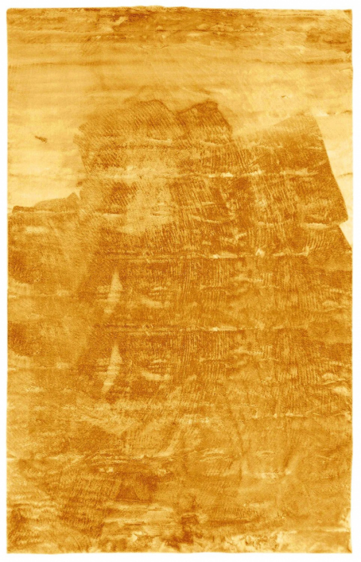 Gulvtæppe \'Aranga Super Soft\' - Gul i gruppen Indretning / Tæpper / Ryamåtter hos Reforma (H100008)