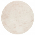 Rundt tæppe \'Aranga Super Soft\' - Beige