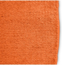 Rundt tæppe \'Hamilton\' - Orange Peel