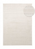 Tæppe \'Shaggy Indoor-Outdoor\' - Cream