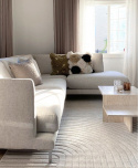 Tæppe \'Shaggy Indoor-Outdoor\' - Cream