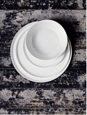 Serveringsfad \'Boho white\' - Hvid