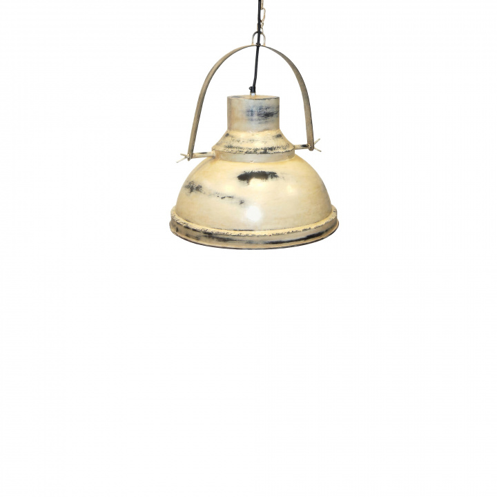 Fabriks lampe Vintage - Patineret hvid i gruppen Belysning / Lamper / Loftlamper hos Reforma (INDS-205)